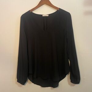 ~Lush Black Long Sleeve Top~